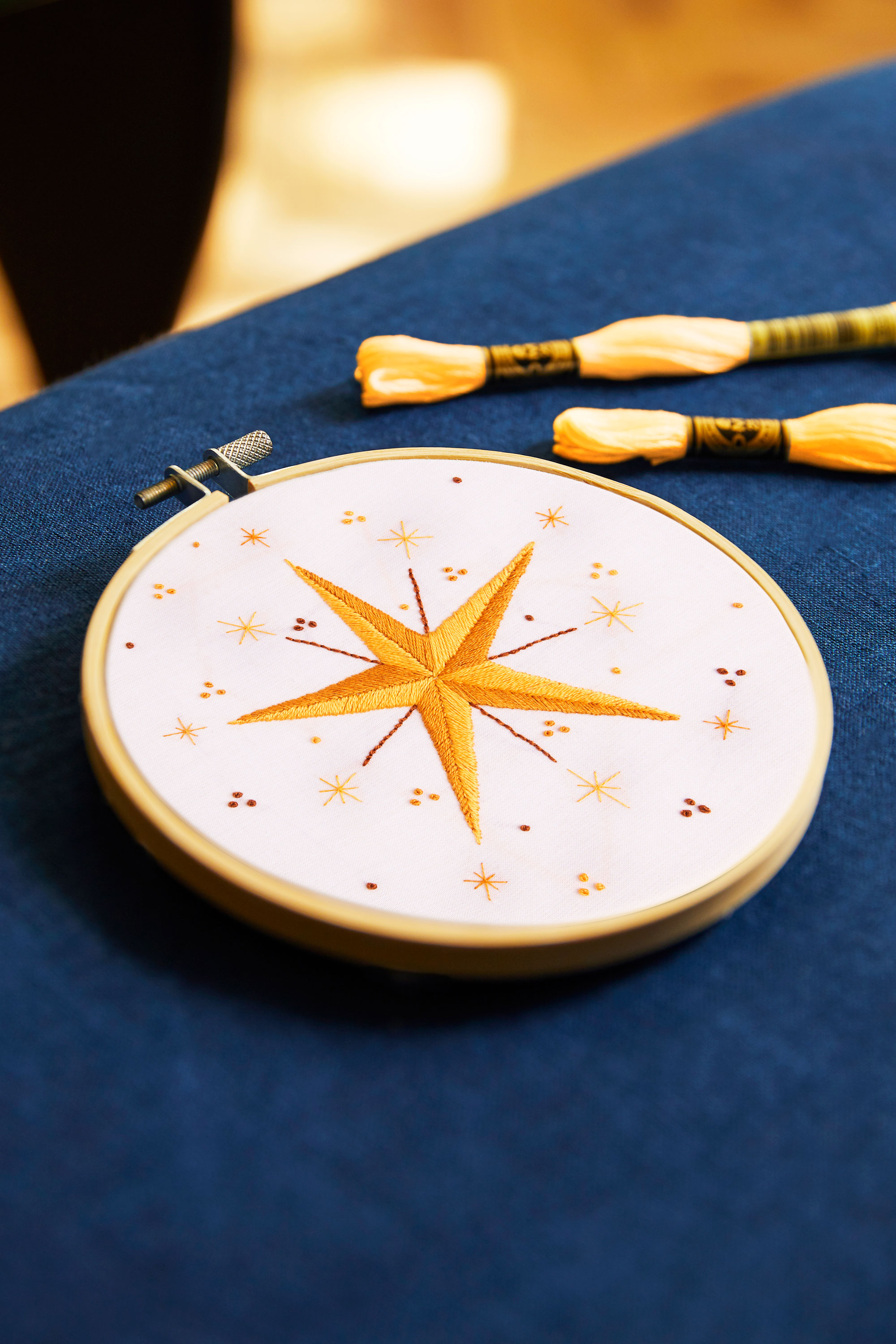 Starlight Stars by Jenni Davis Easy Embroidery Kit